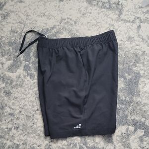 bcg Black Athletic Shorts with Elastic Waistband
